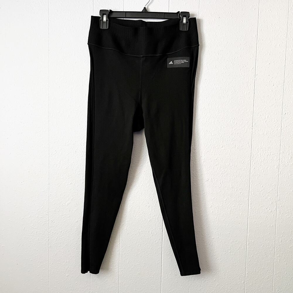 Adidas Leggings Women M Cropped Compression Acitvewear Yoga Gym Training Fitness